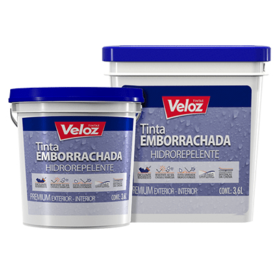 TINTA VELOZ EMBORRACHADA BRC POLAR 3,600LTS