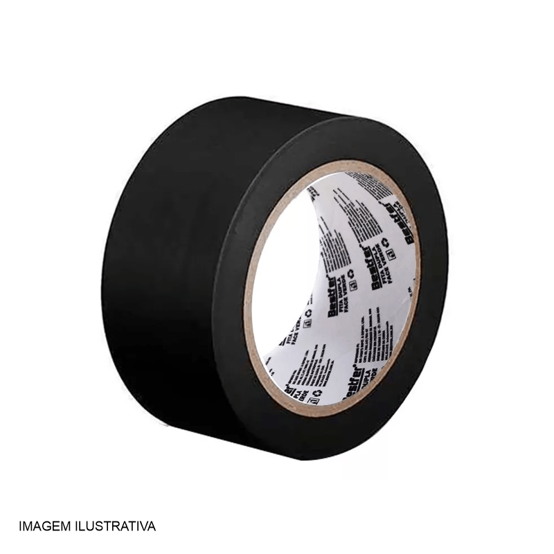 FITA ADESIVA PRETA 45M X 45MM BESTFER