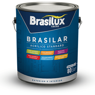 TINTA ACRI BRASILAR PALHA  3.600LTS