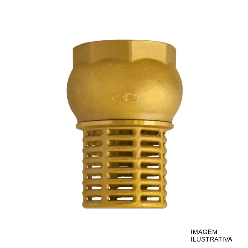 VALVULA SUCÇÃO METAL 1.1/2"    19508