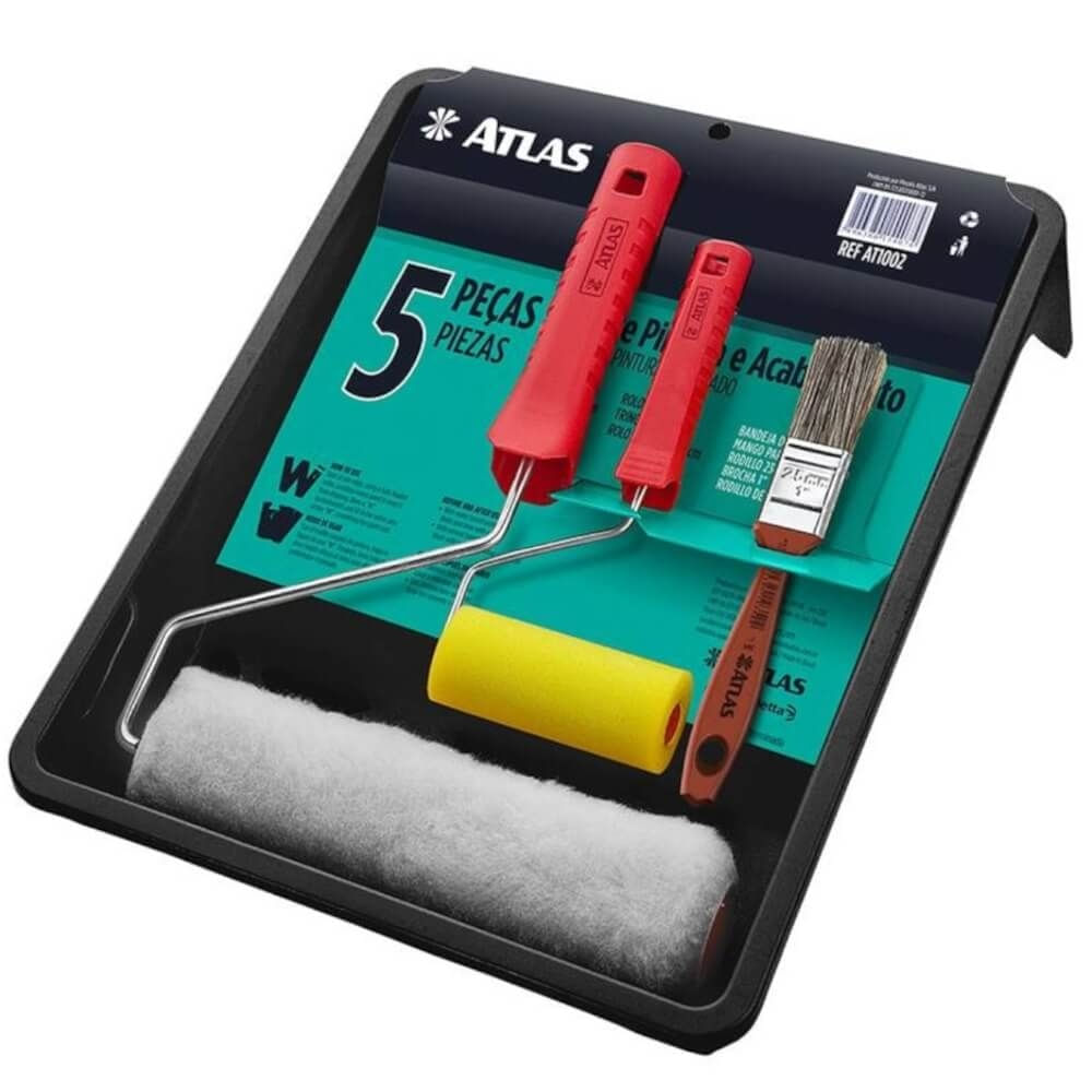 KIT PINTURA/ACABAMENTO AT1002 ATLAS 05 PCS