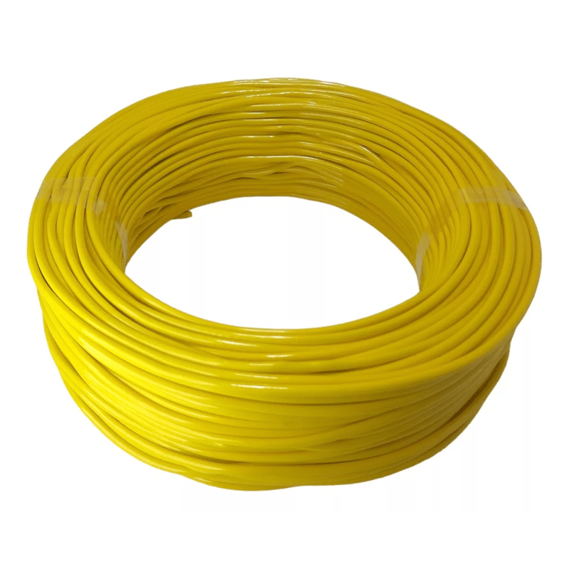 CABO    6,00MM  750V PÇ C/100 MTS AMARELO