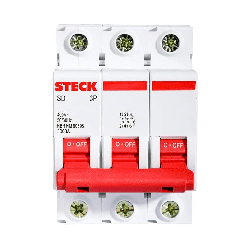 DISJ DIN TRIP 100A STECK  C 10KA