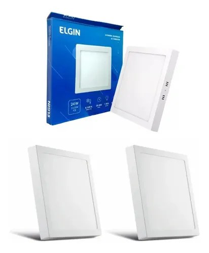 PAINEL SOBRE RED. LED 12W BIV 6500K ELGIN