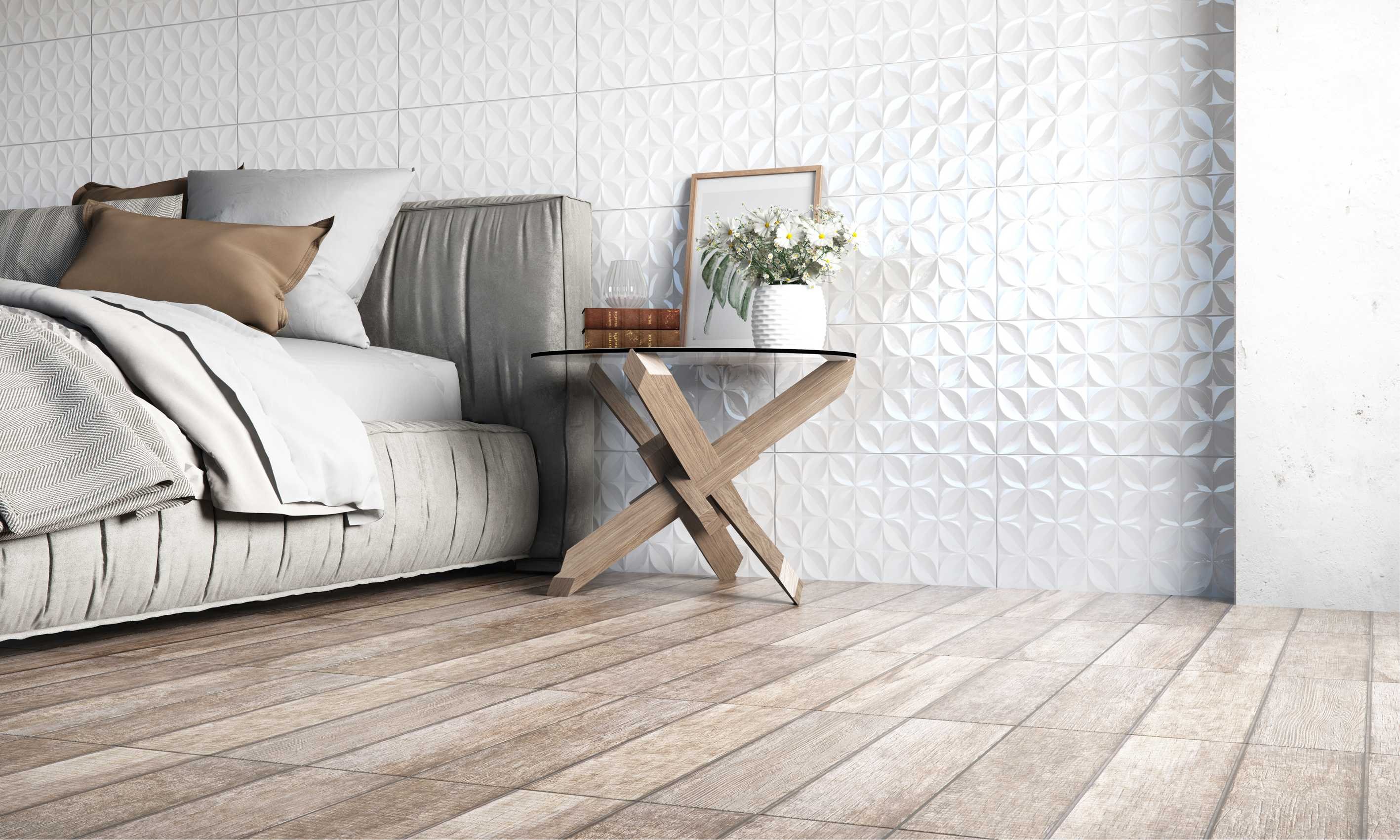 CERAMICA  LUXOR BLANC RT 31X56 CX C/2,33MT